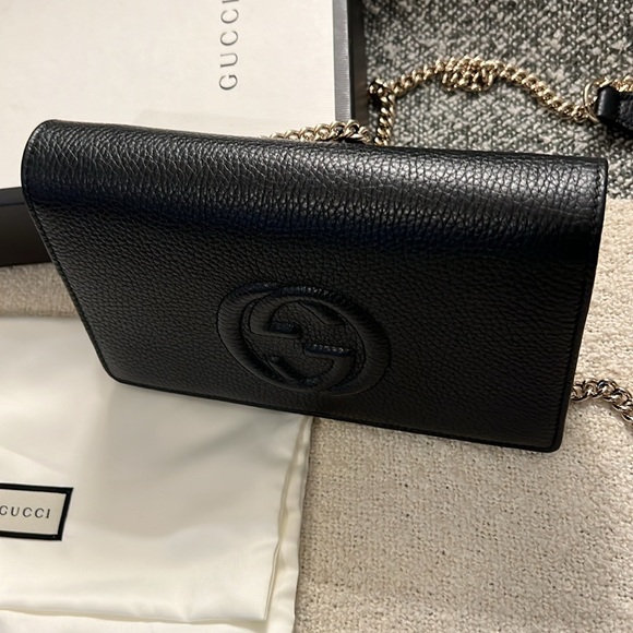 Authentic Gucci Soho clutch/wallet /crossbody Bag - Picture 6 of 15